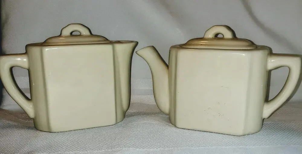Restoration Hardware tea pot & coffee pot EUC